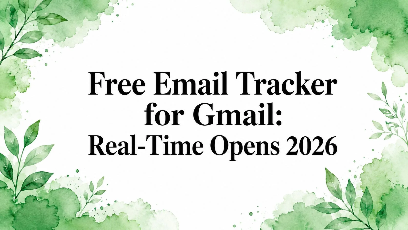 Gratis e-postsporer for Gmail: Sanntidsåpninger 2026
