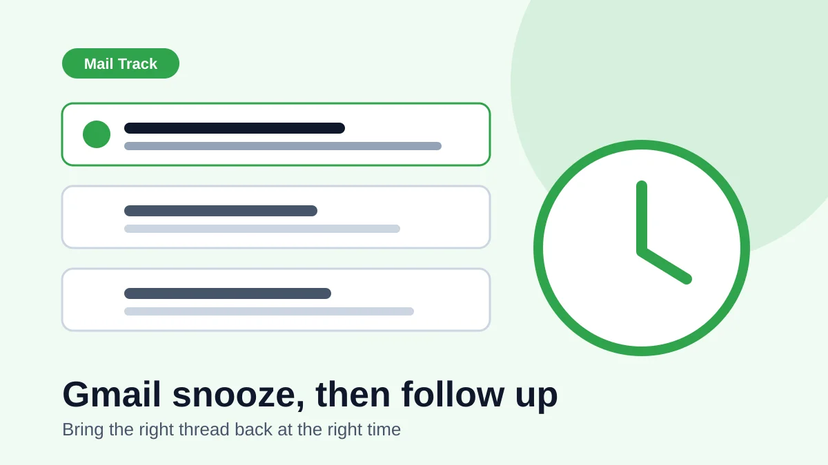 Gmail Snooze Email: How It Works and When to Use It