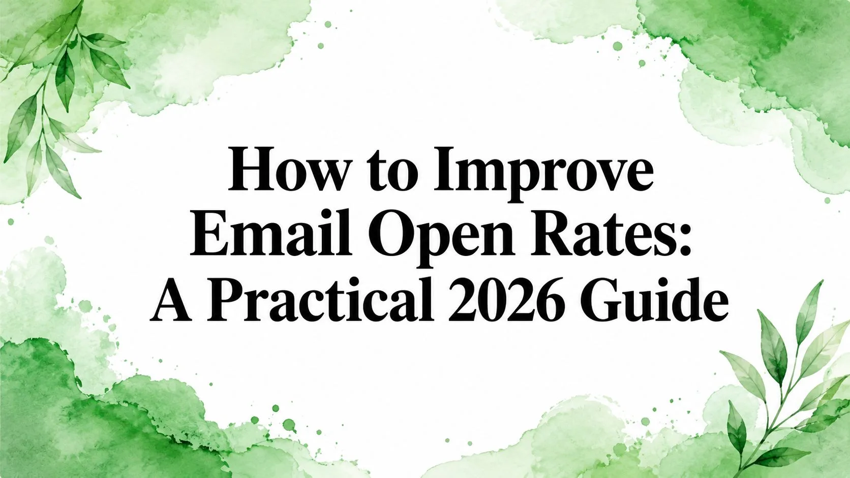 Comment améliorer les taux d'ouverture des e-mails : Un guide pratique pour 2026