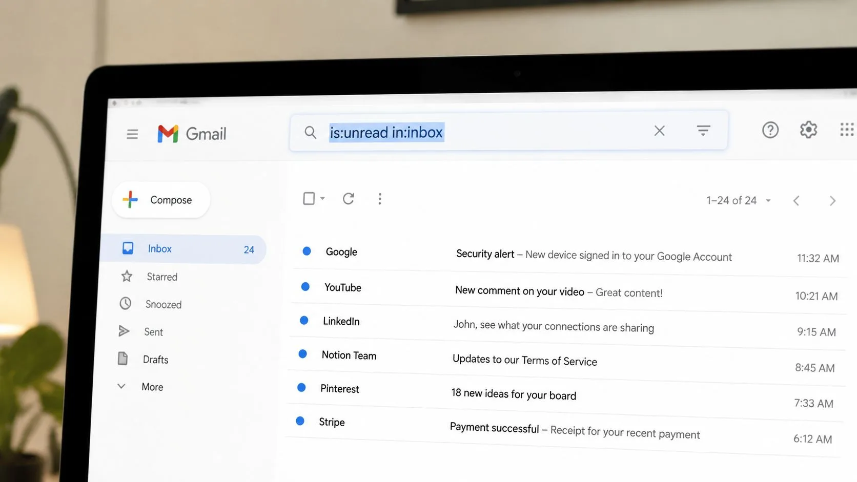 Screenshot from https://example.com/gmail-unread-search-operators